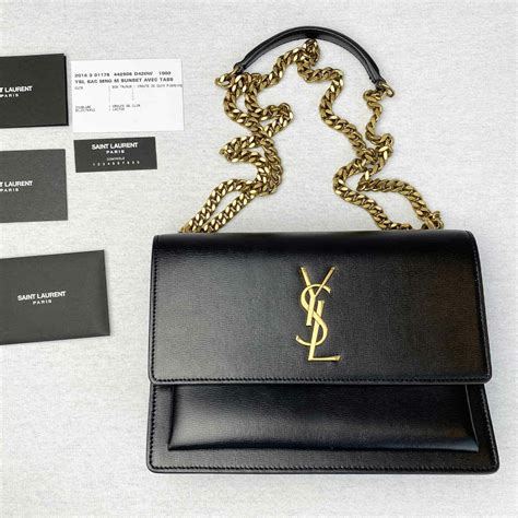 ysl purse gold|YSL shoulder bag price.